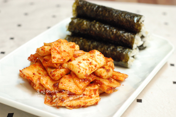 충무김밥 이미지