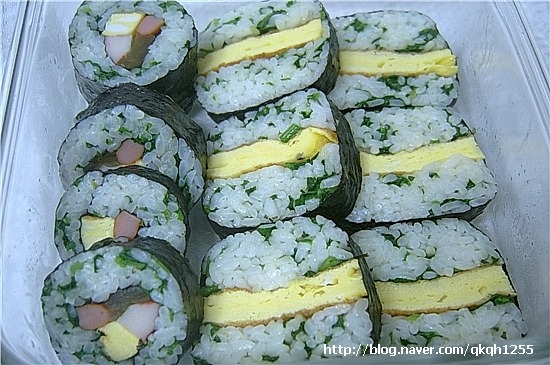 초록김밥 이미지