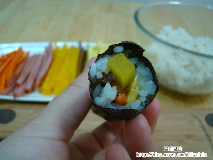 미니꼬마김밥 이미지