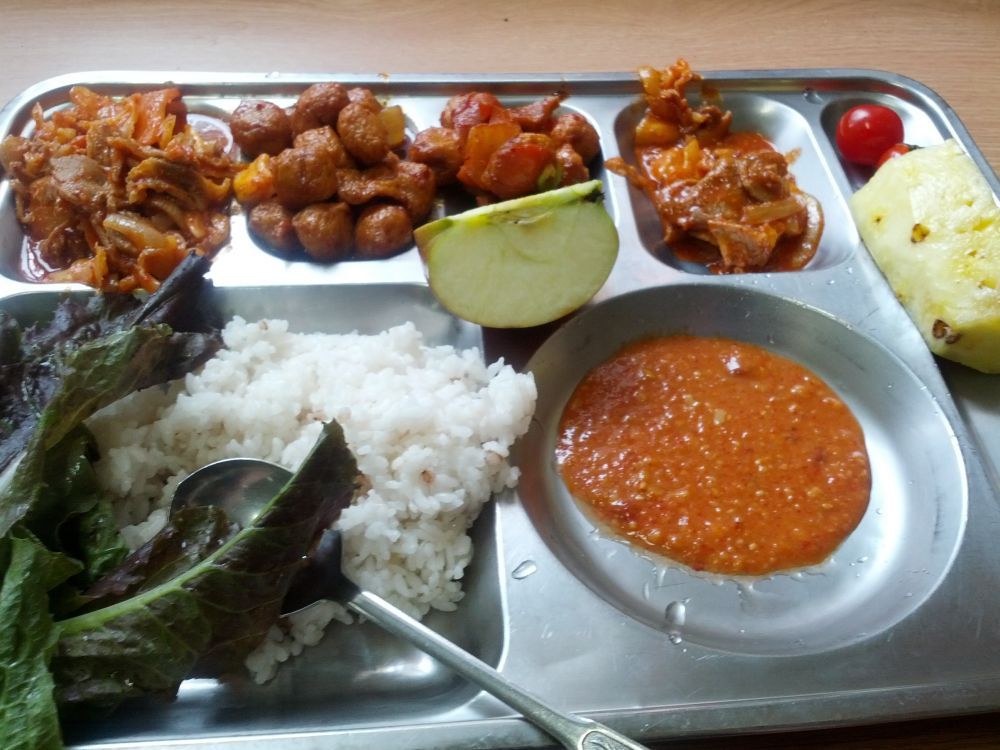 1700원 대학교 기숙사 밥.jpg | 인스티즈