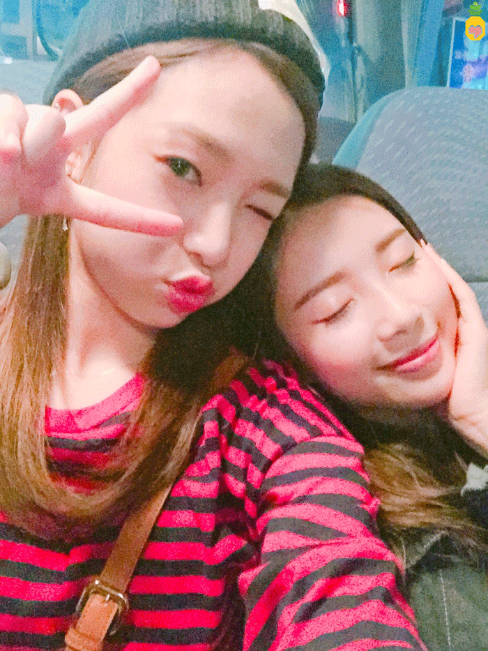 채경이랑 에이프릴 같이 찍은 사진 모음 | 인스티즈