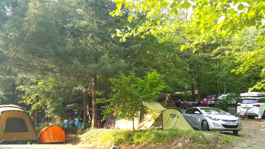 산마루 캠핑장 이미지