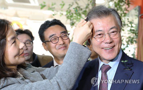 기적의 새싹 머리핀한 문재인.jpg (오늘) | 인스티즈