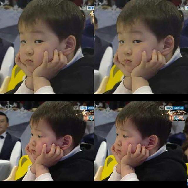 연예대상 관람하는 삼둥이의 태도.jpg | 인스티즈