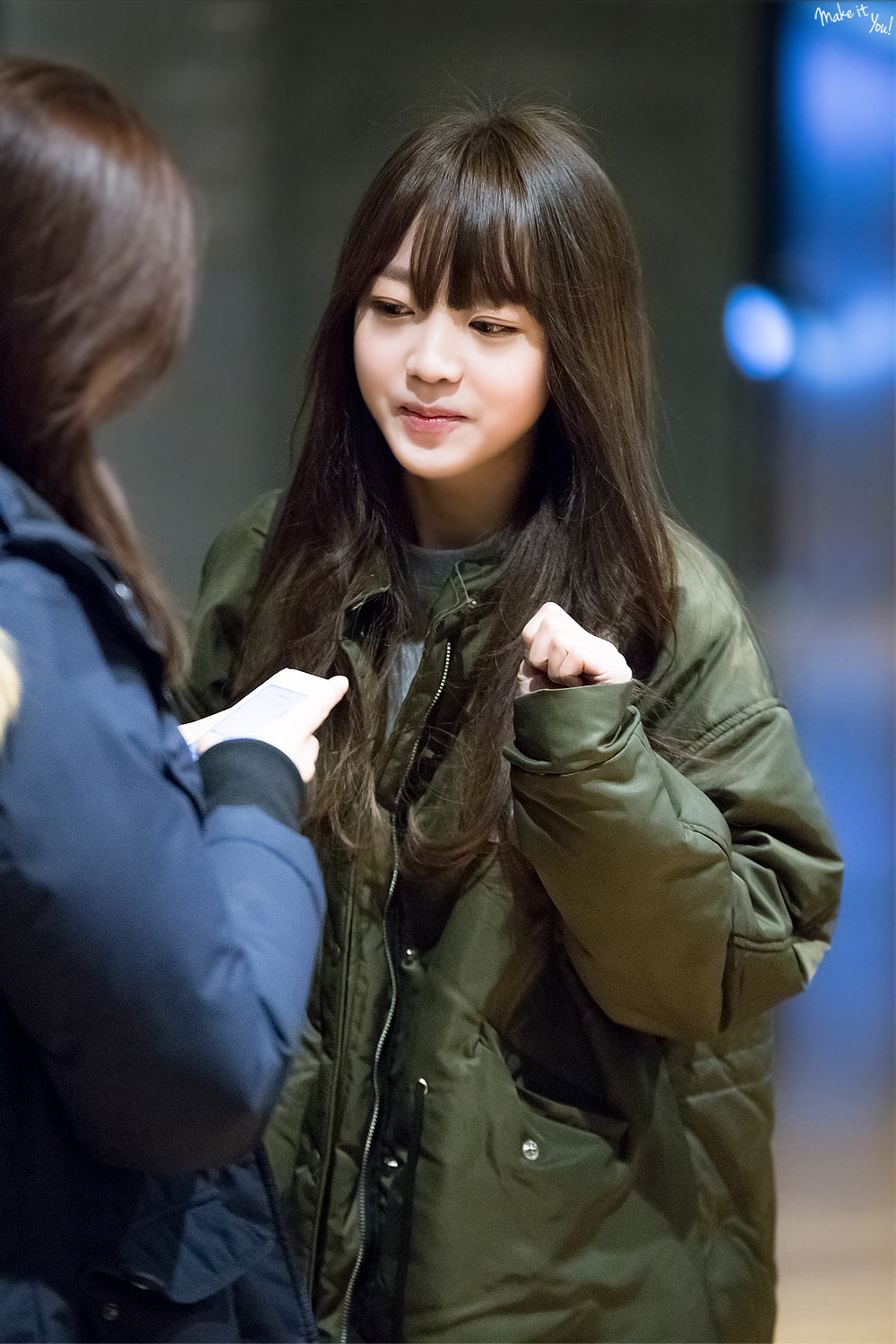 [프로듀스101] [김소희] 모찌모찌해...볼따구 꼬집어보고시포....말랑말랑할것같애...... | 인스티즈