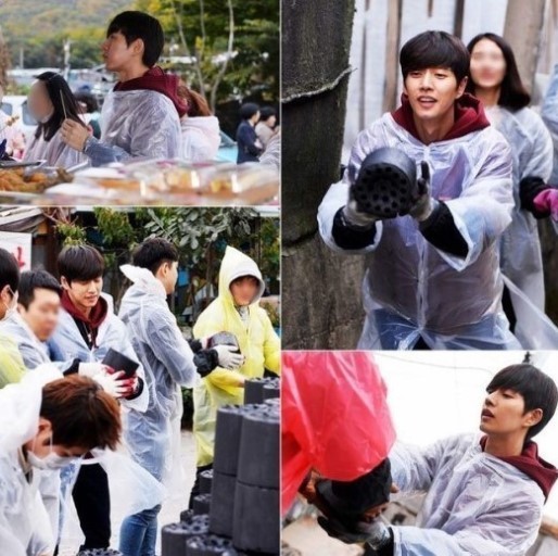 박해진이랑 연탄봉사 가고도 정신 못차림.jpg | 인스티즈