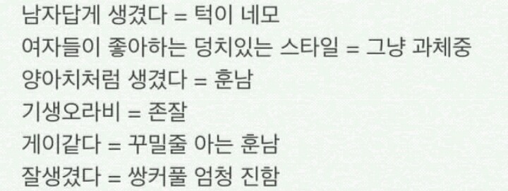 남자들이 말하는 남자 스타일 | 인스티즈