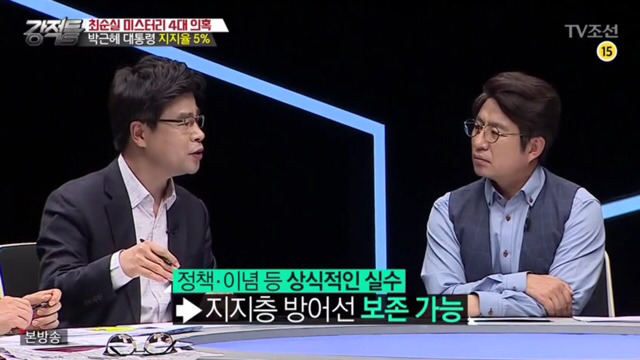 지지율 5%의 의미 (feat.강적들) | 인스티즈