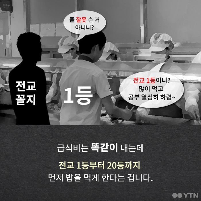 공부 못하면 밥도 늦게 먹게 하는 고등학교 | 인스티즈