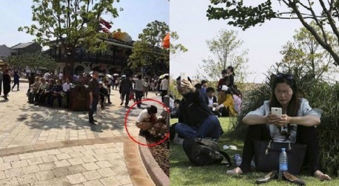 [사진주의] 디즈니랜드에서 응가를? 대륙의 놀이공원 관람 클래스 | 인스티즈