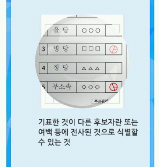 투표하고왔는데 번져서 무효표 됐음 어떡하지??? 하며 걱정하는 분들을 위해 쓰는글 | 인스티즈
