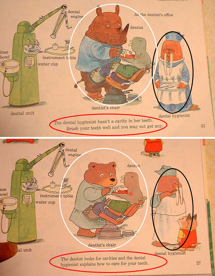 어느 서양 동화책의 구판(1949년도)과 개정판(1963년도) 사이의 차이 | 인스티즈