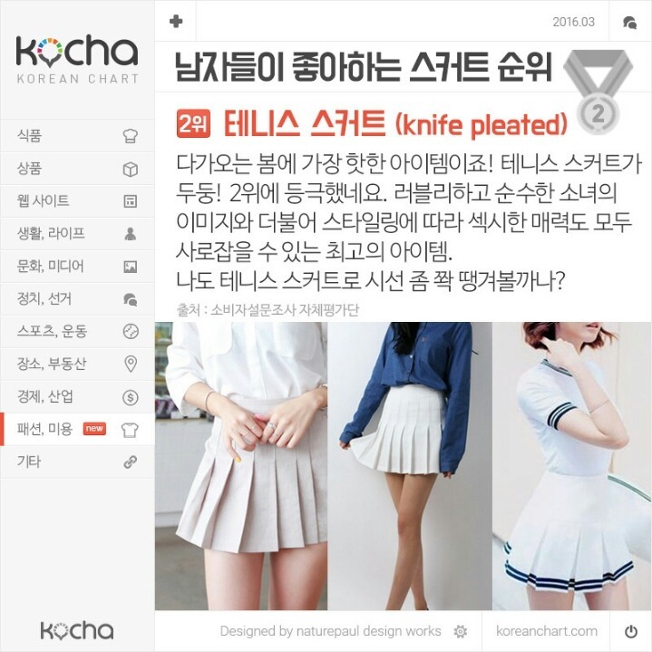 남자들이 좋아하는 여자 치마 Best 8 | 인스티즈