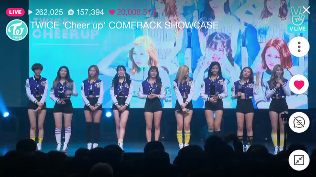 이시각 트와이스 걸그룹 최초로 v앱 하트 2천만 돌파 | 인스티즈