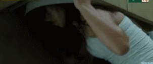 아빠가 큰 고양이를 입양해왔는데.. 개무섭고 개시름;.gif | 인스티즈