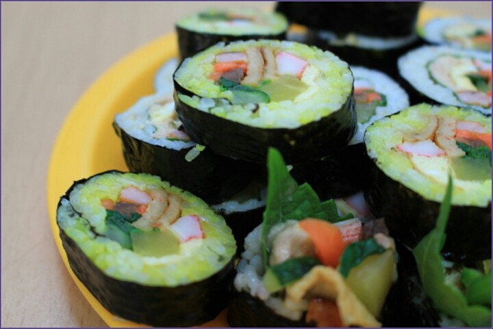 노랑김밥 이미지