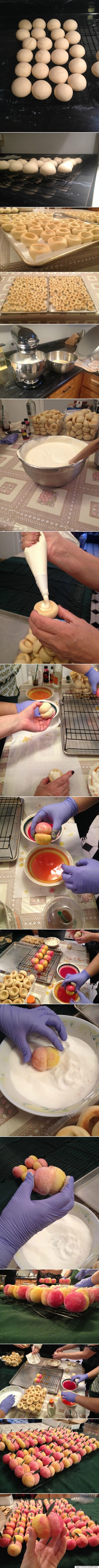 Pesche Con Crema : 이탈리아의 달달한 복숭아 크림빵 | 인스티즈