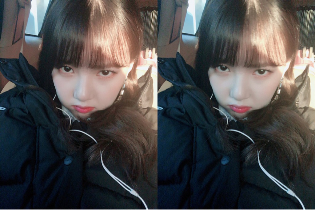 날씨가 추워서 화가 난 여자친구 예린.jpg | 인스티즈