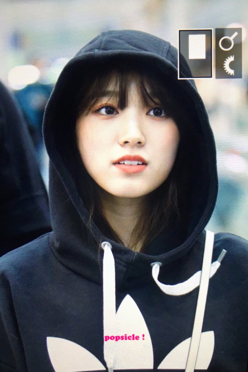 [아이즈원] 헤어(염색)부터 메이크업까지 한국 아이돌화 된"야부키 나코"의 출국 프리뷰 | 인스티즈