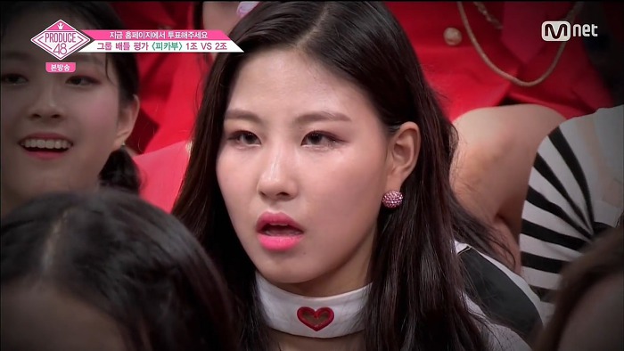 [프듀48] 피카부 1,2조 무대에 대한 연습생 리액션.jpg | 인스티즈
