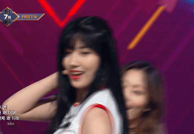 프리스틴 시연 we like 최종경기 활약상.gif | 인스티즈