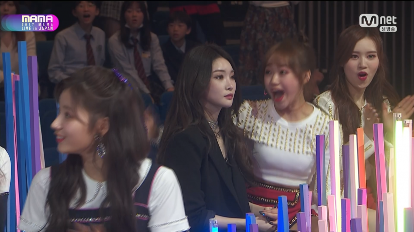 ioi MAMA에서 유정이 때문에 식겁하는 아이오아이 청하 (I.O.I) | 인스티즈