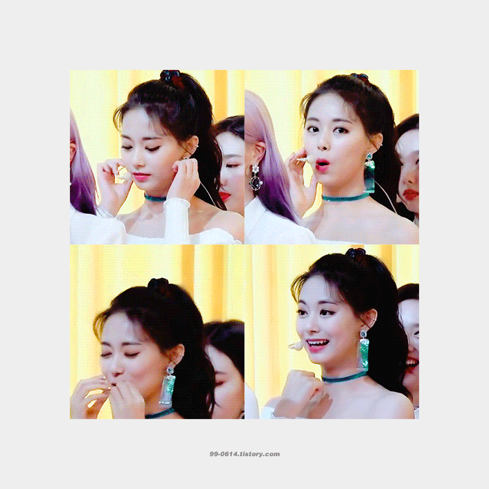 머리묶은 쯔위.jpgif | 인스티즈