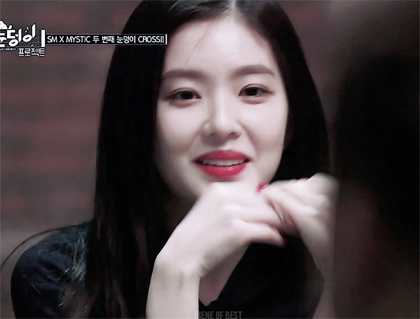 눈빛이 초롱초롱한 아이린.gif | 인스티즈
