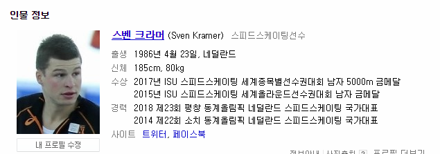 스피드 스케이팅 레전드 스벤 크라머.jpg | 인스티즈