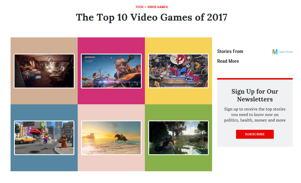 타임지가 선정한 올해의게임 TOP10 | 인스티즈