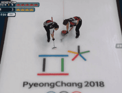 알고보니 핵 고인물이었던 컬링 대표팀.gif | 인스티즈