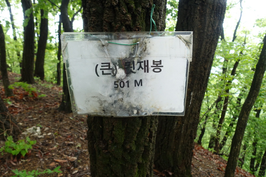 뒷재봉 정상(501m) 이미지