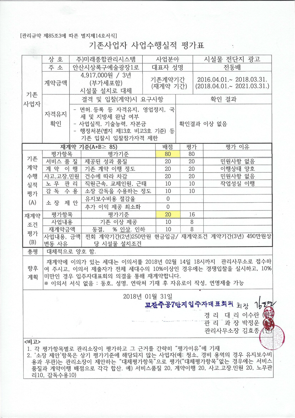 미래종합관리주 이미지