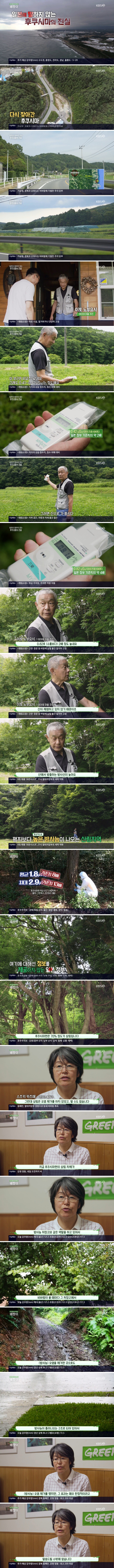  일본이 말하지 않는 후쿠시마의 진실(스크롤 압박 상당함) | 인스티즈